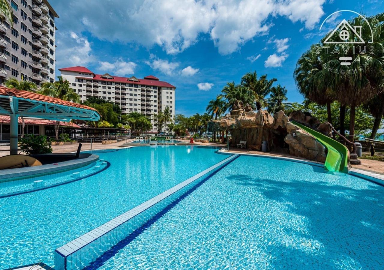 Port Dickson 10Pax 3Br Glory Beach Resort Seaview Eksteriør billede