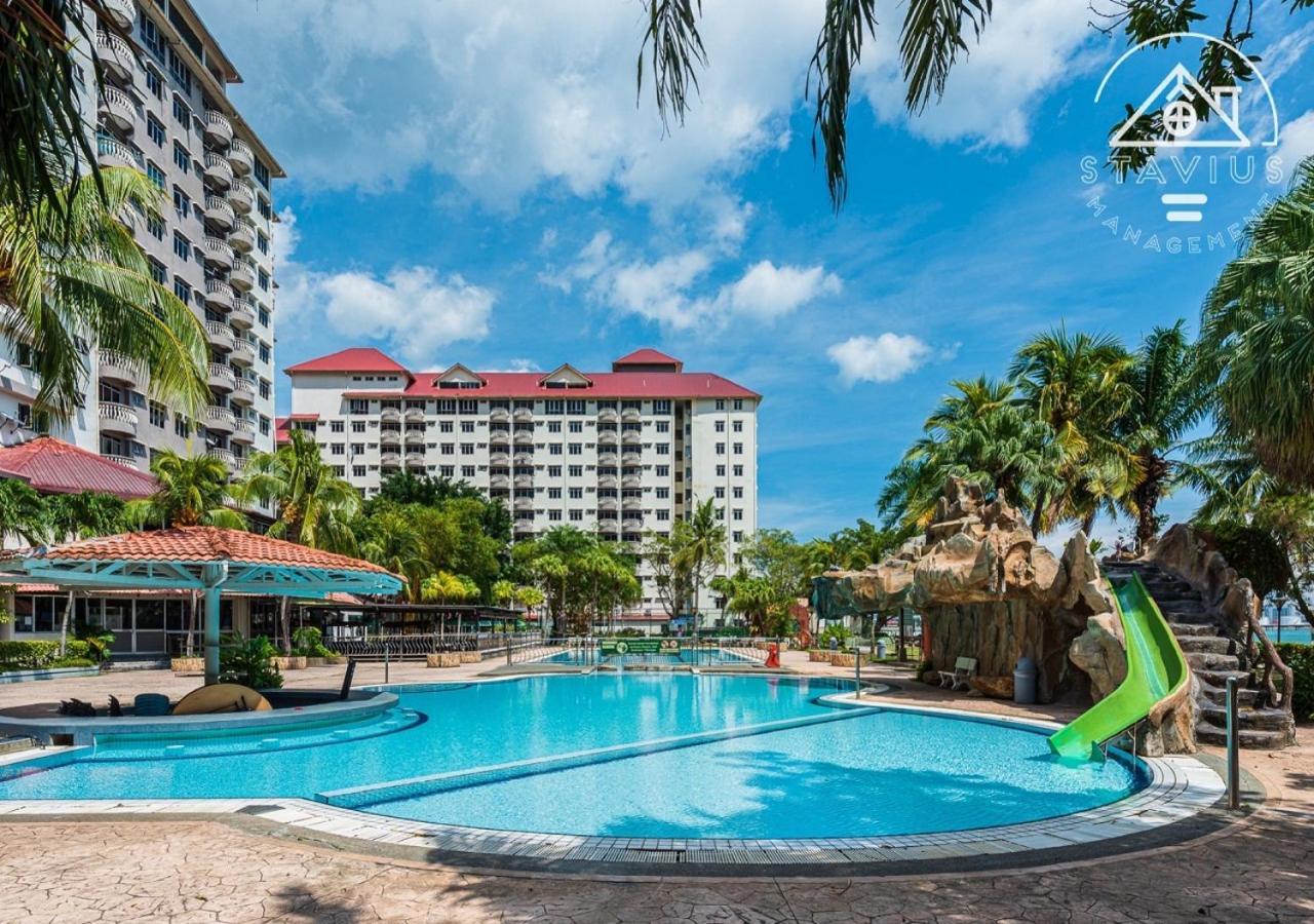 Port Dickson 10Pax 3Br Glory Beach Resort Seaview Eksteriør billede