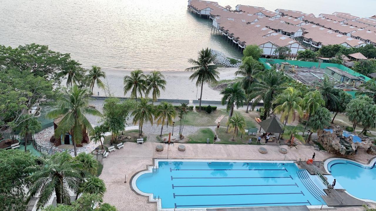 Port Dickson 10Pax 3Br Glory Beach Resort Seaview Eksteriør billede